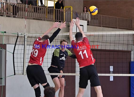 2022/23 Volleyball Herren Oberliga SG Helmstadt/Sinsheim vs TV Bühl 2 (© Siegfried Lörz)